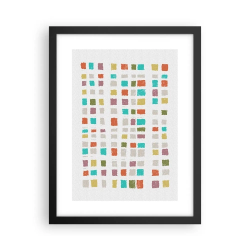 Plakát v černém rámu - Neznámá hra - 30x40 cm