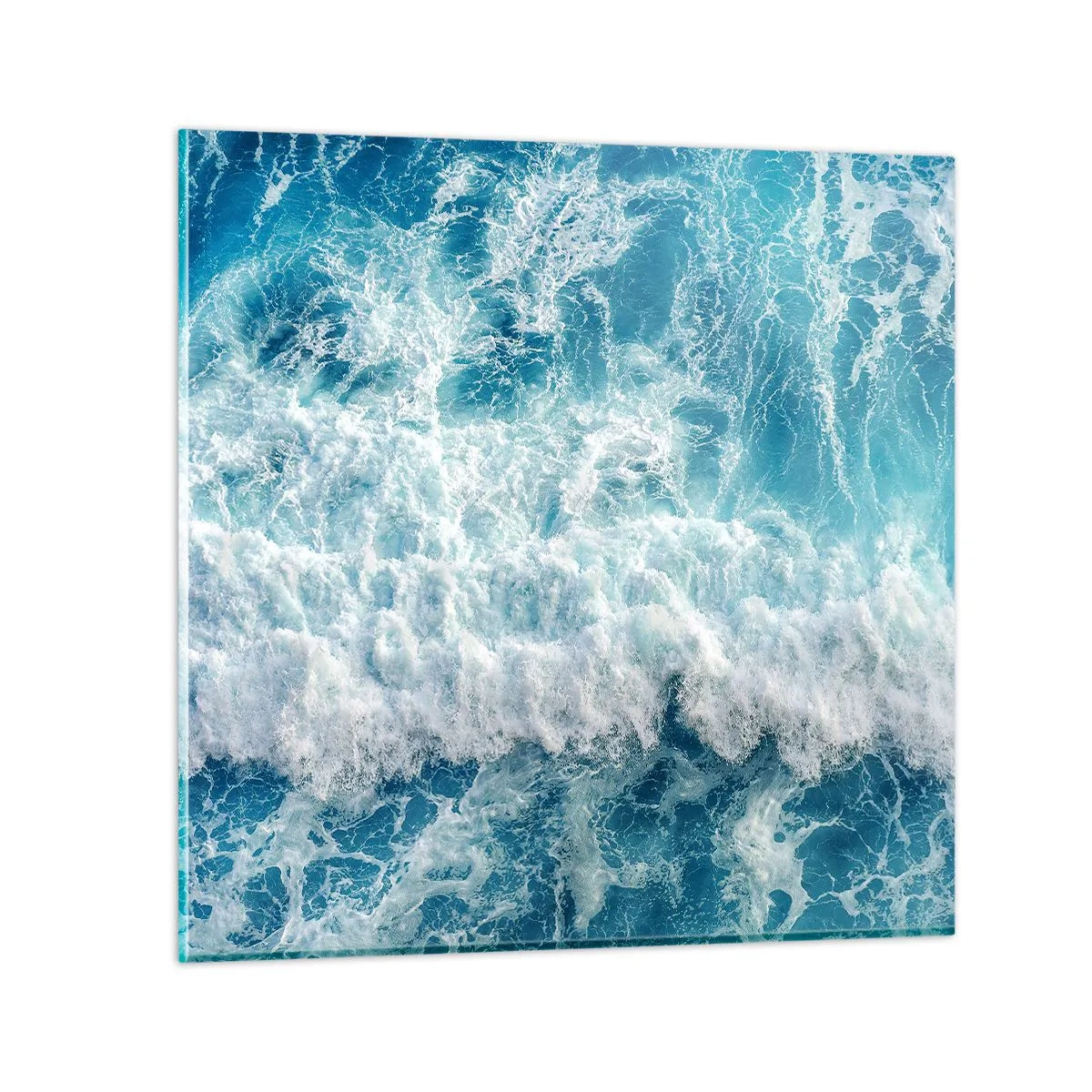 Obraz na skle - Radostně a skákavě - 40x40 cm