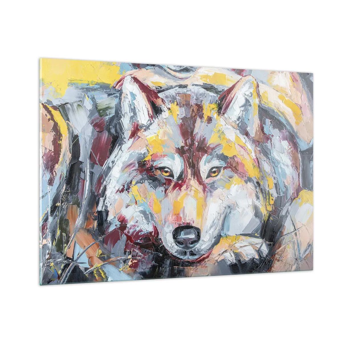 Obraz na skle - Klid mezi blízkými - 100x70 cm