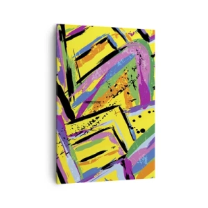 Obraz na plátně - Až křičí radostí - 70x100 cm