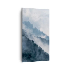 Obraz na plátně - Horská mystika - 45x80 cm