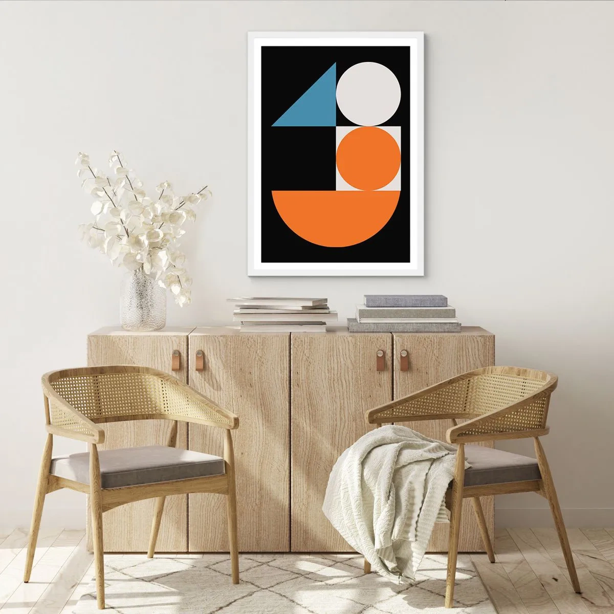 Plakát v bílém rámu - Figurínový systém - 50x70 cm