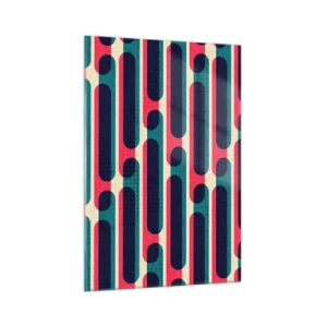 Obraz na skle - Dovnitř a dopředu - 70x100 cm