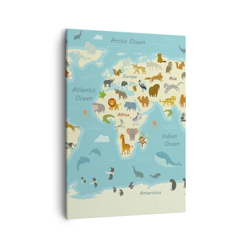 Obraz na plátně - Dobří sousedé - 50x70 cm