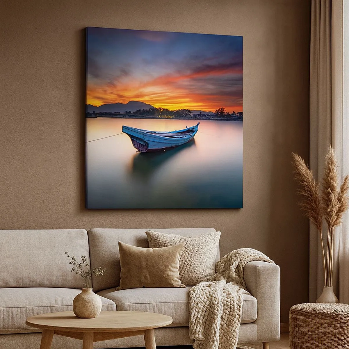 Obraz na plátně - Blíží se dobrá noc - 30x30 cm