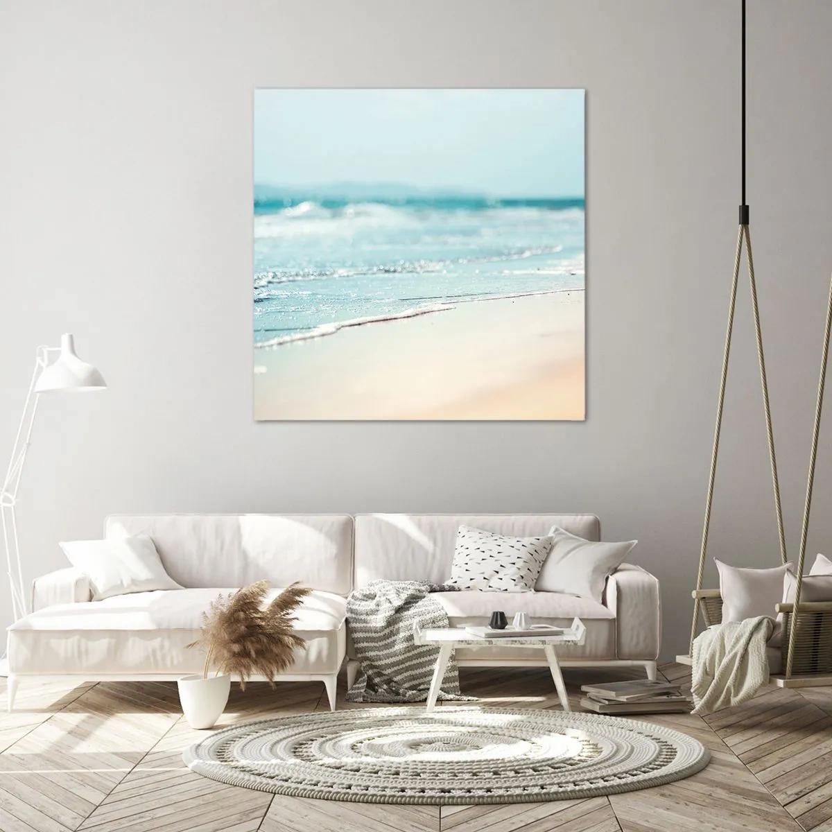 Obraz na plátně - Teplo a hluk - 60x60 cm
