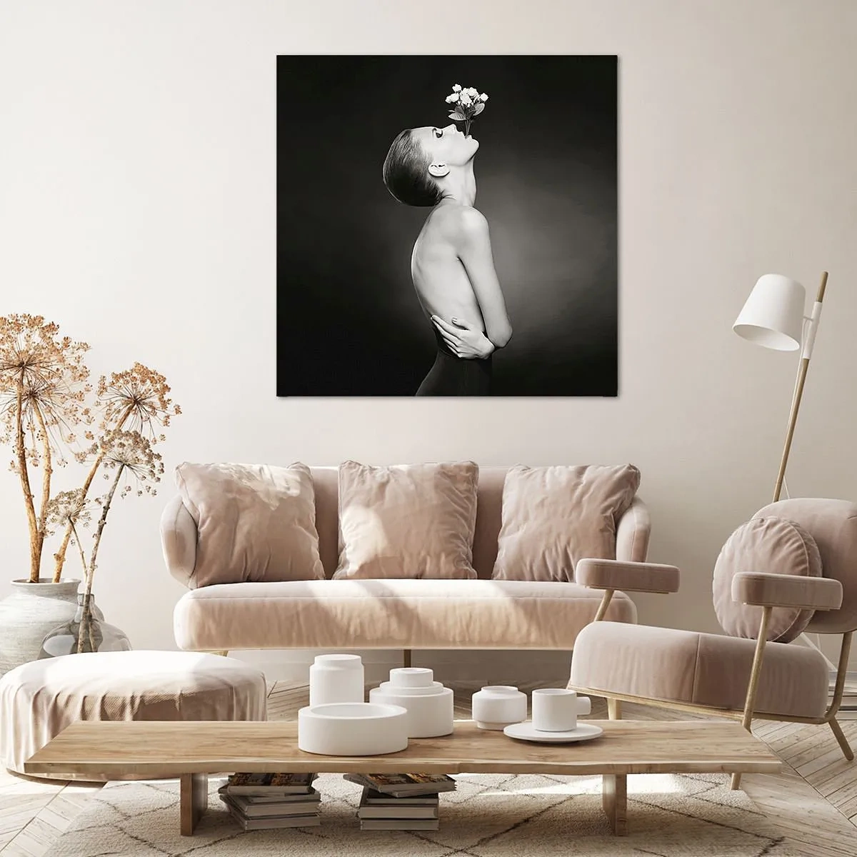 Obraz na plátně - Excentrická elegance - 30x30 cm