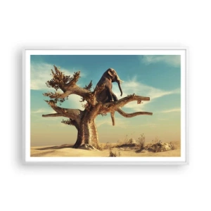 Plakát v bílém rámu - Nový úhel pohledu - 100x70 cm