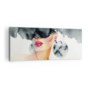 Obraz na plátně - Tajemství elegance - 100x40 cm
