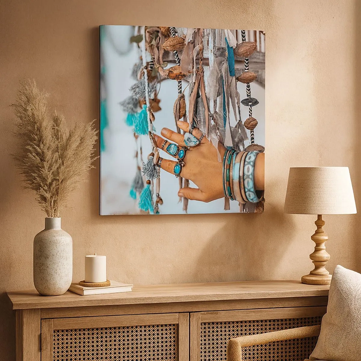 Obraz na plátně - Místní poklady - 30x30 cm