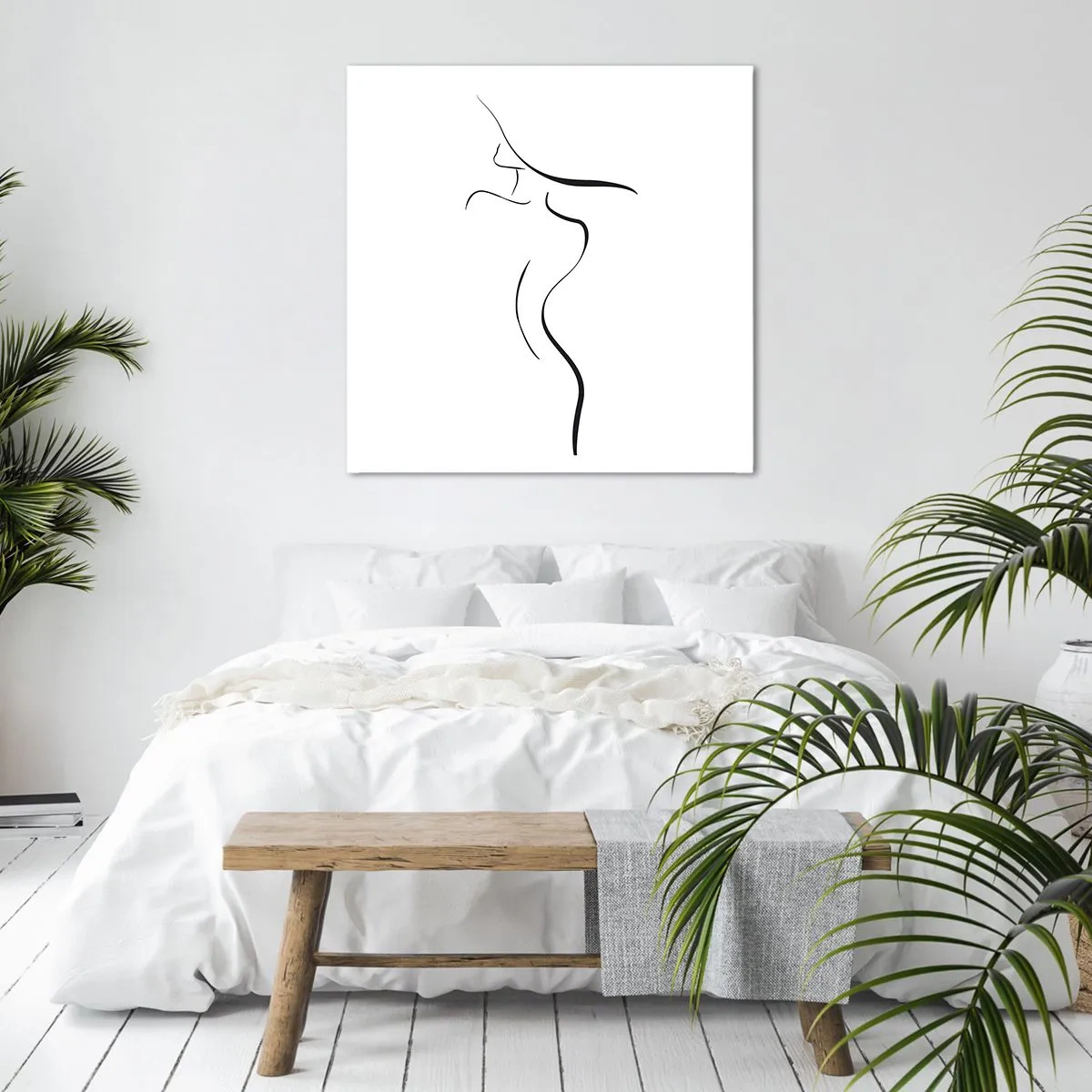 Obraz na plátně - Nepolapitelná jako vlna - 70x70 cm