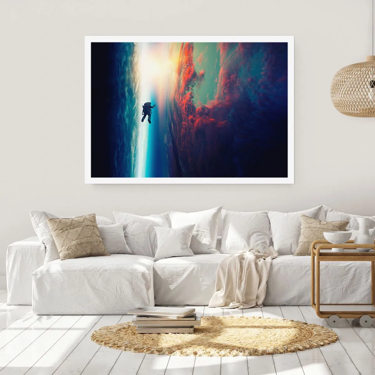 Plakát - Tváří v tvář vesmíru - 100x70 cm