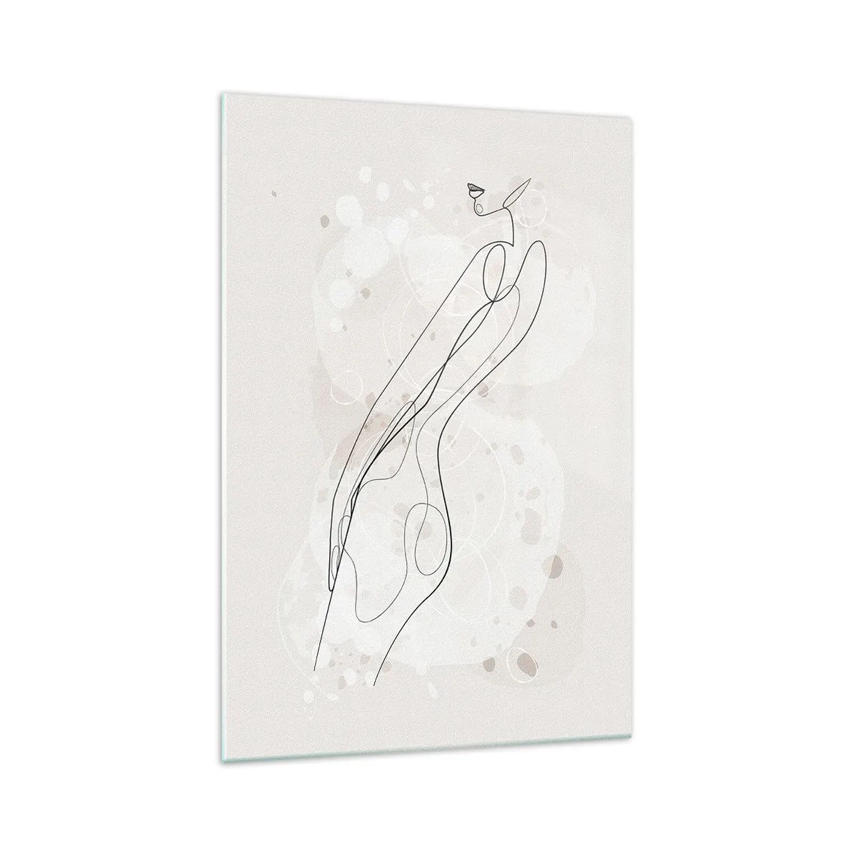 Obraz na skle - Zabloudit pohledem - 70x100 cm