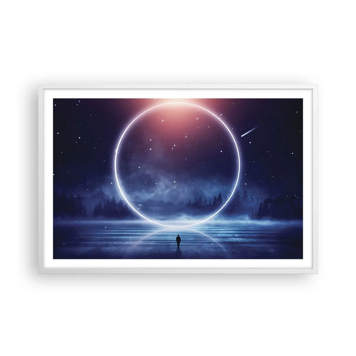 Plakát v bílém rámu - Už jsou tady… - 91x61 cm