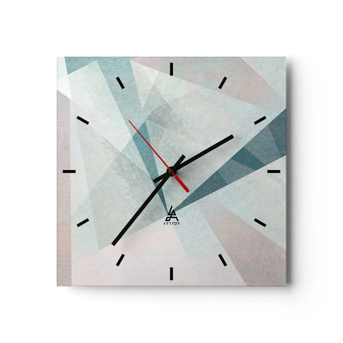 Nástěnné hodiny - V klidu, ale dynamicky - 30x30 cm