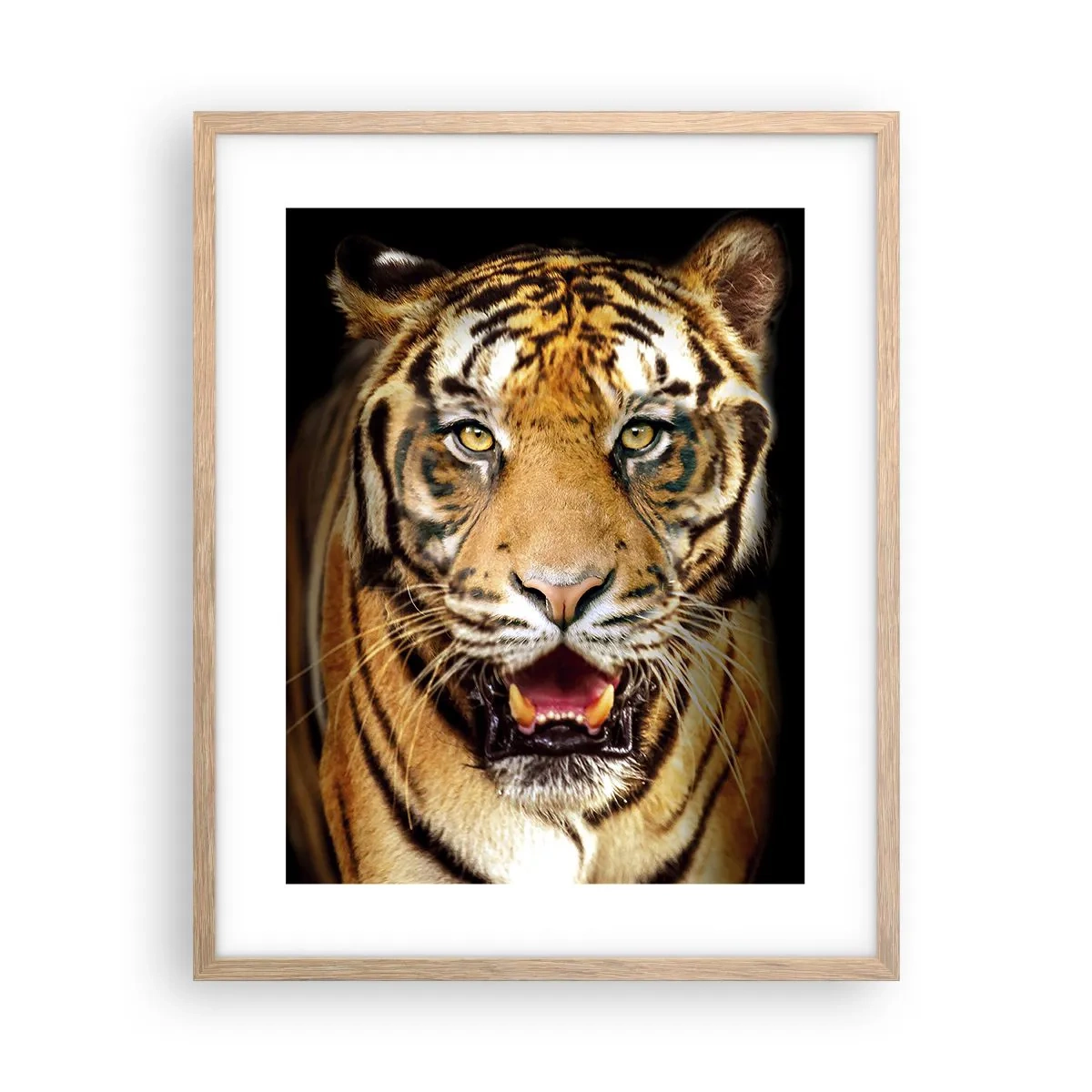 Plakát v rámu světlý dub - Divokost srdce - 40x50 cm