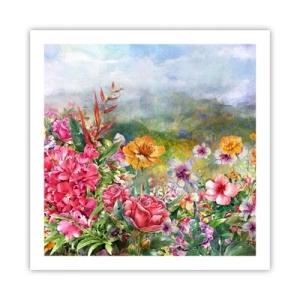 Plakát - Zahrada, která se zbláznila - 60x60 cm