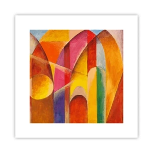Plakát - Katedrála slunce - 30x30 cm