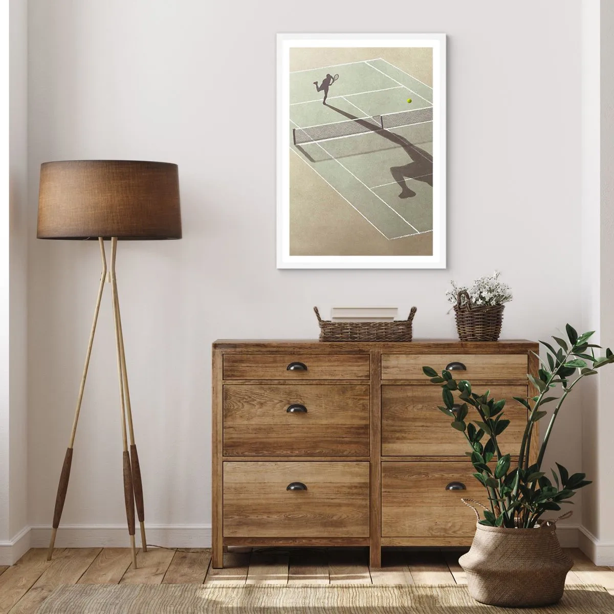 Plakát v bílém rámu - Dobývání sama sebe - 40x50 cm