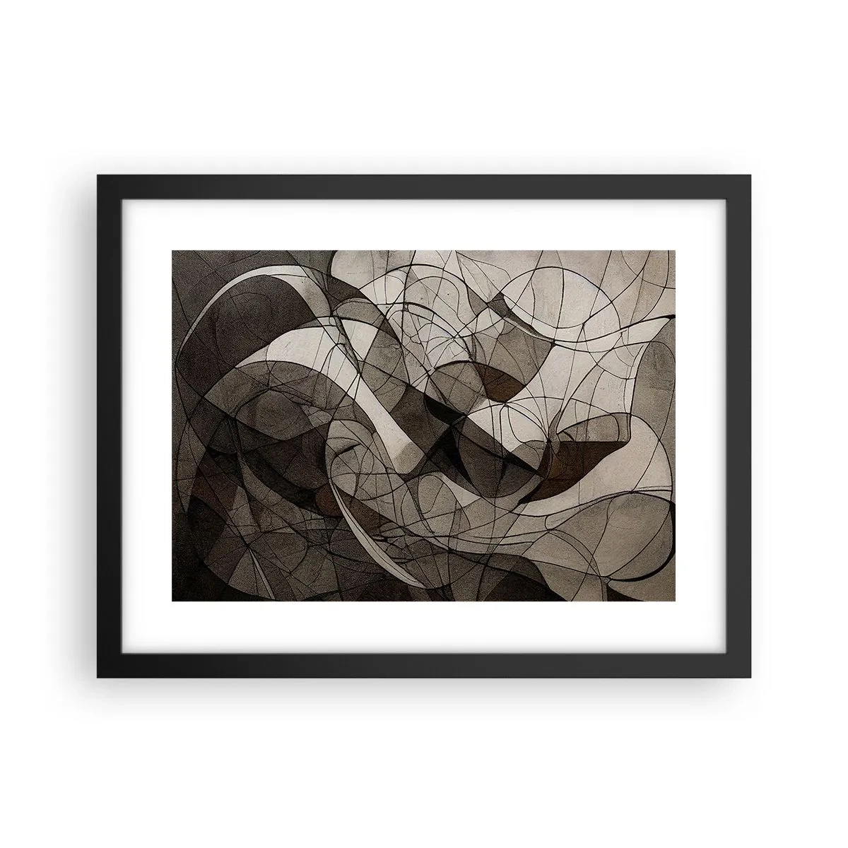 Plakát v černém rámu - Oběh barev Země - 40x30 cm