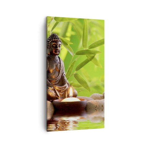 Obraz na plátně - Život je krásný - 45x80 cm