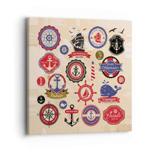 Obraz na plátně - Námořnické bratrstvo - 40x40 cm