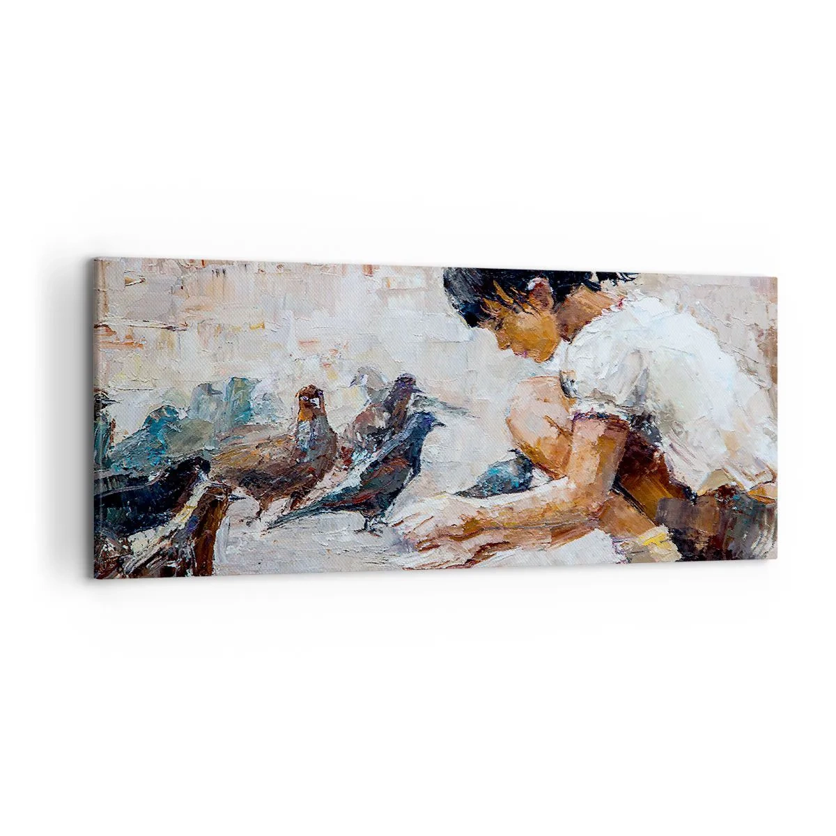 Obraz na plátně - Maličcí a nejmilejší - 120x50 cm