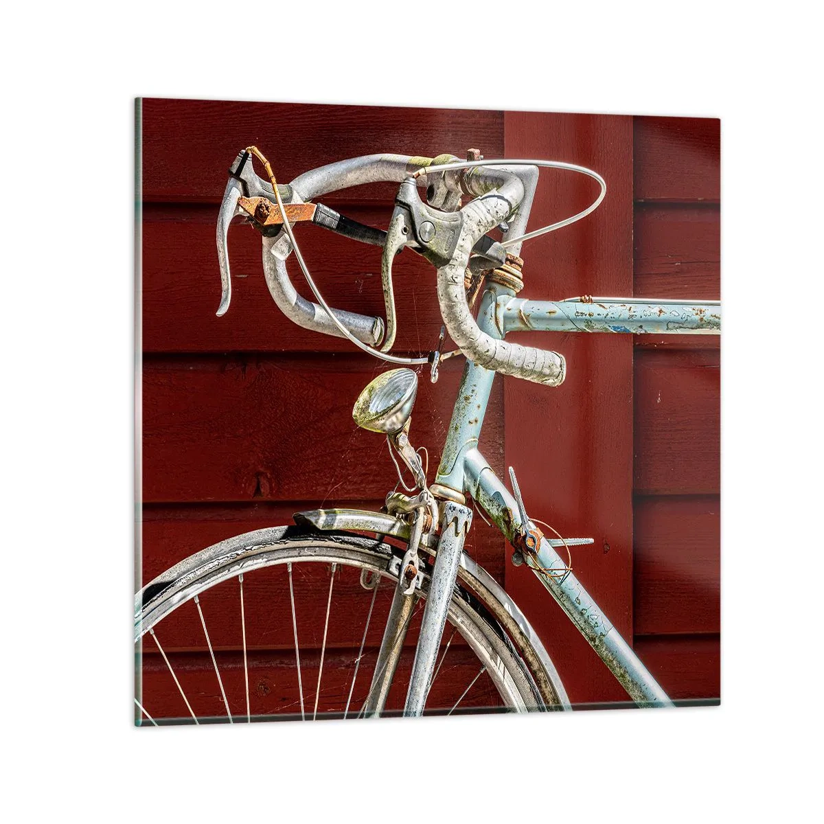 Obraz na skle - Stvořený pro vítězství - 30x30 cm