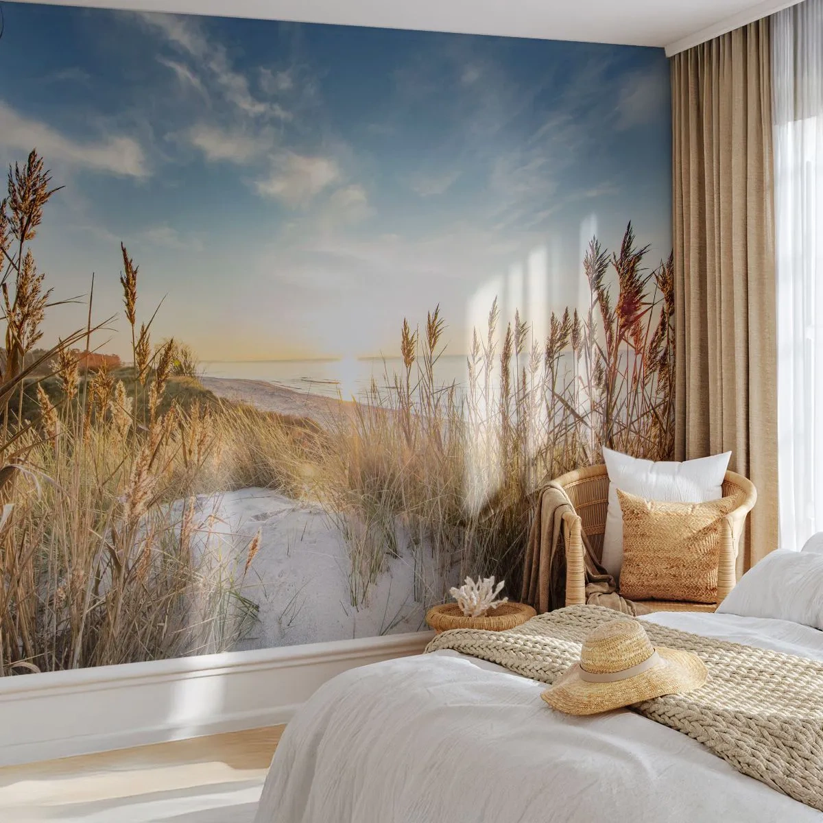 Fototapeta Premium Sand - Severní pláž - Krajina, Moře, Pláž - 150x105 cm