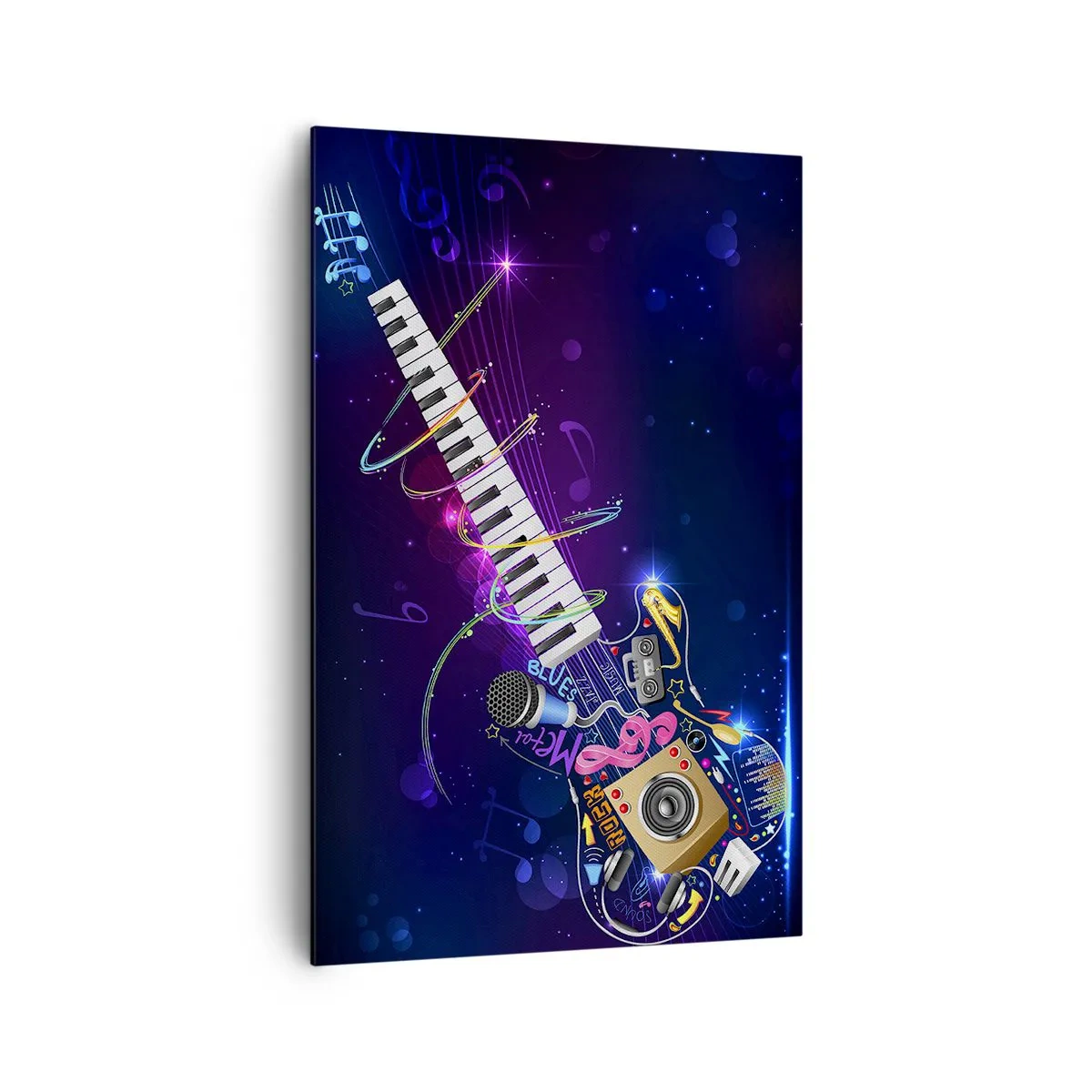 Obraz na plátně - A všechno hraje - 80x120 cm