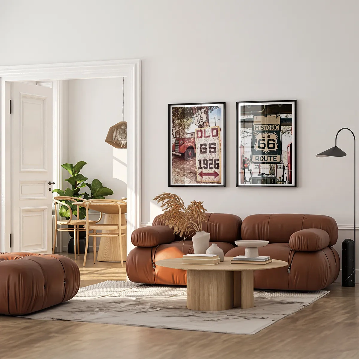 Route 66 - Inspirace do obýváku