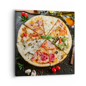 Obraz na plátně - Vějíř chutí - 40x40 cm