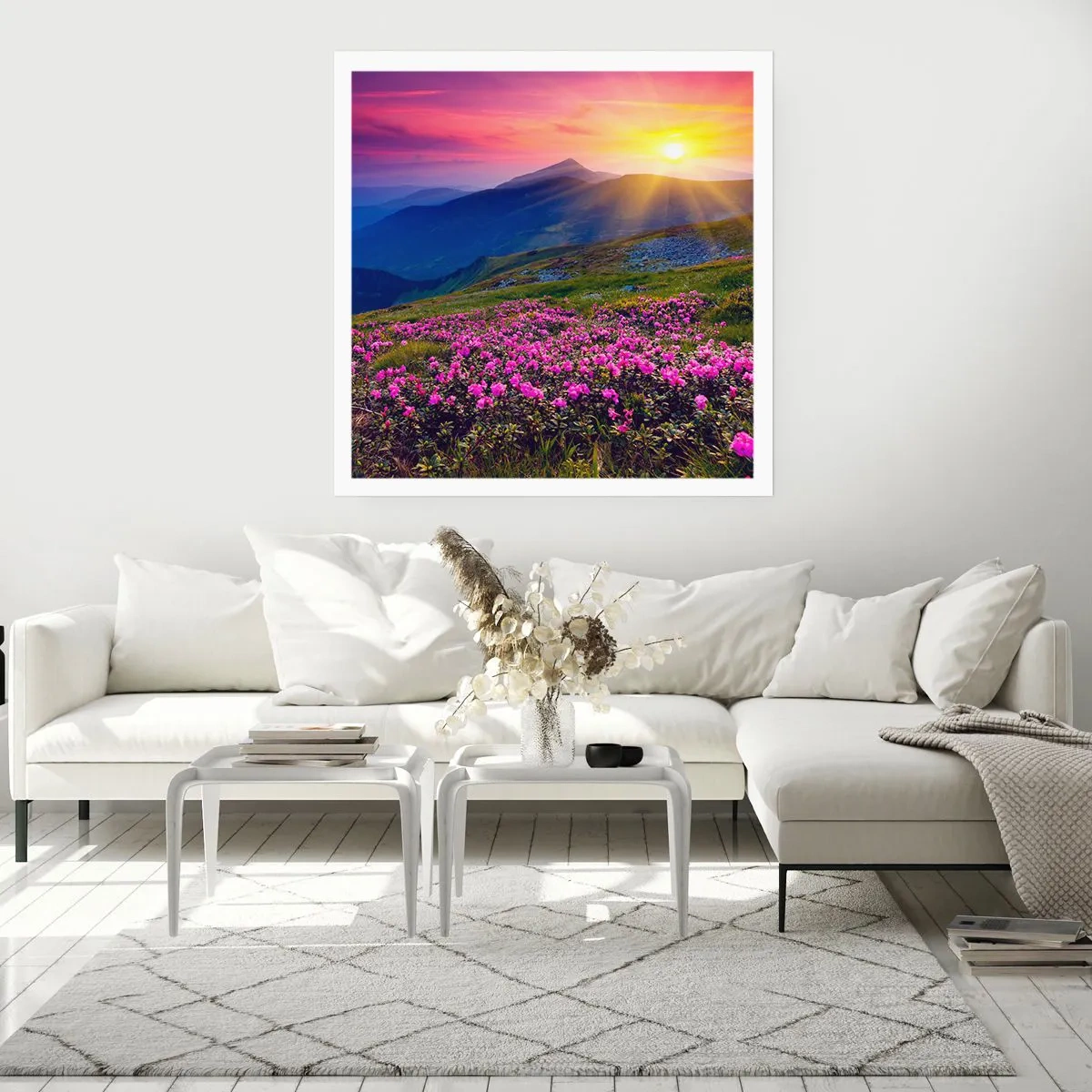 Plakát - …A kolem voní kosodřevina a voní byliny - 30x30 cm