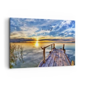 Obraz na plátně - Vítr jde odpočívat - 120x80 cm