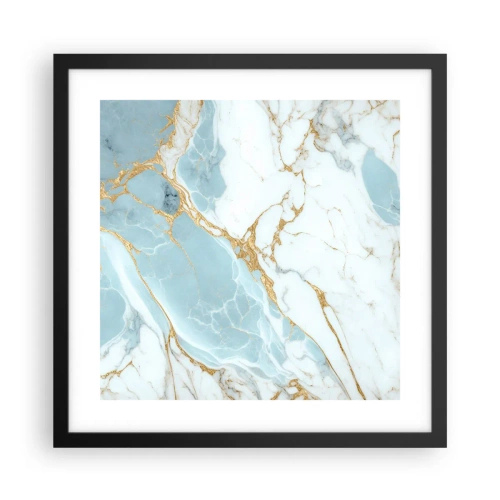 Plakát v černém rámu - Bohatství kamene - 40x40 cm