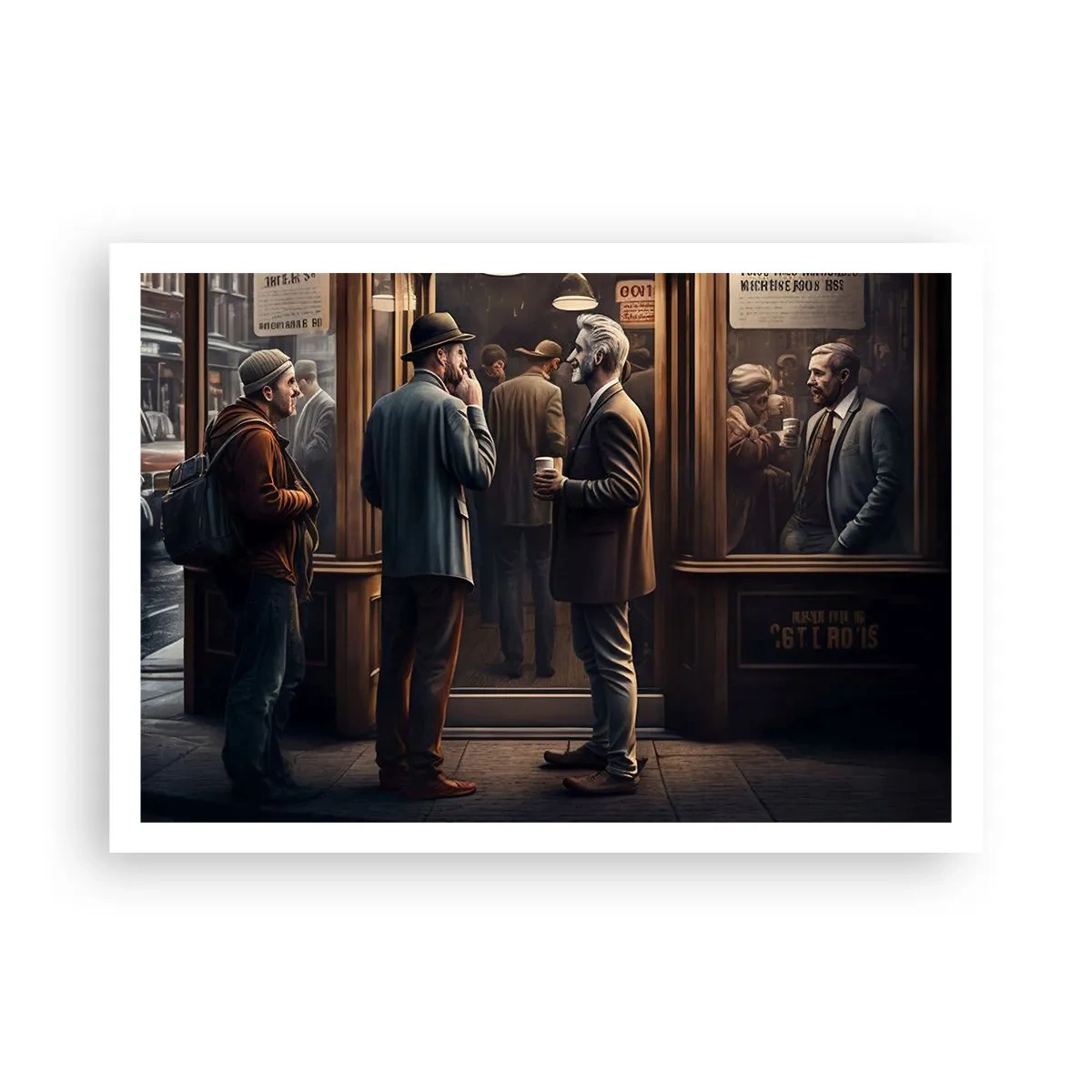 Plakát - Dobrá chvíle dne - 100x70 cm