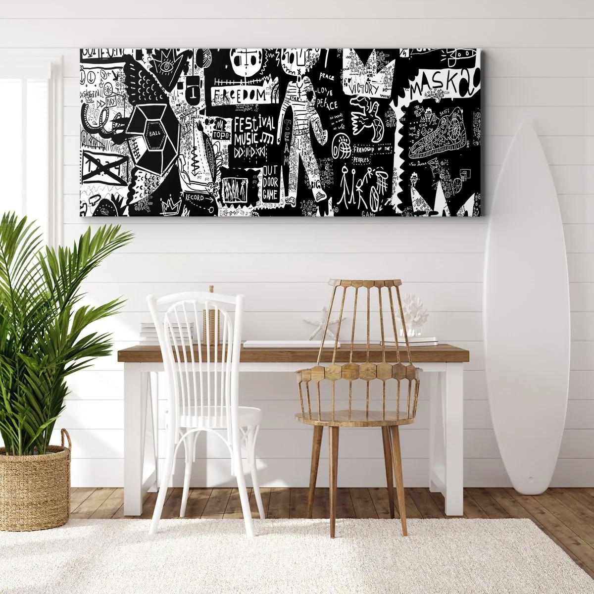 Obraz na plátně - Práva a radosti duševního mládí - 100x40 cm
