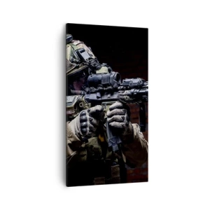 Obraz na plátně - Vražedně účinný - 45x80 cm