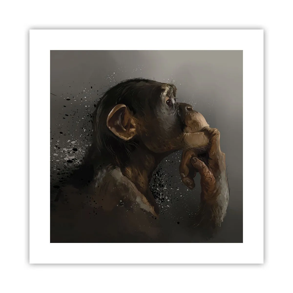 Plakát - Určitě myslitel - 40x40 cm