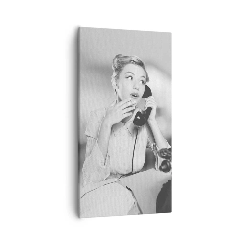 Obraz na plátně - Halo, tady jsou 50. léta. - 55x100 cm