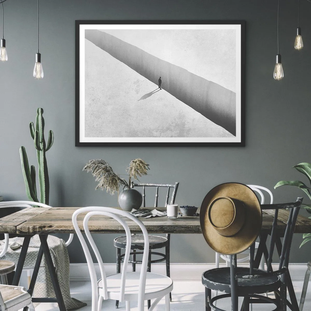 Plakát v černém rámu - Jasný cíl - 91x61 cm