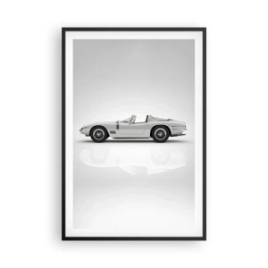 Plakát v černém rámu - Příslib zábavy - 61x91 cm