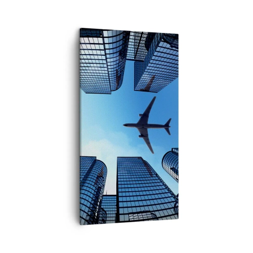 Obraz na plátně - Pohled ze skleněné rokle - 45x80 cm