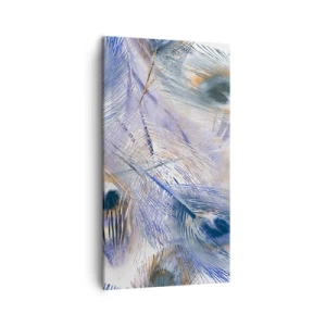 Obraz na plátně - Kompozice pavího oka - 45x80 cm