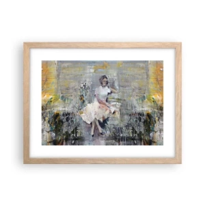 Plakát v rámu světlý dub - Klasická a moderní - 40x30 cm