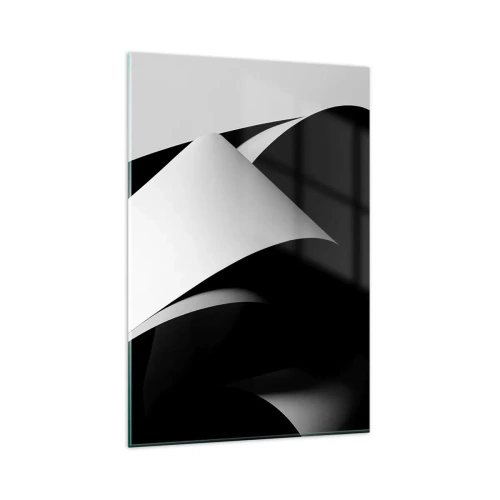 Obraz na skle - Světlo z hlubin stínu - 80x120 cm