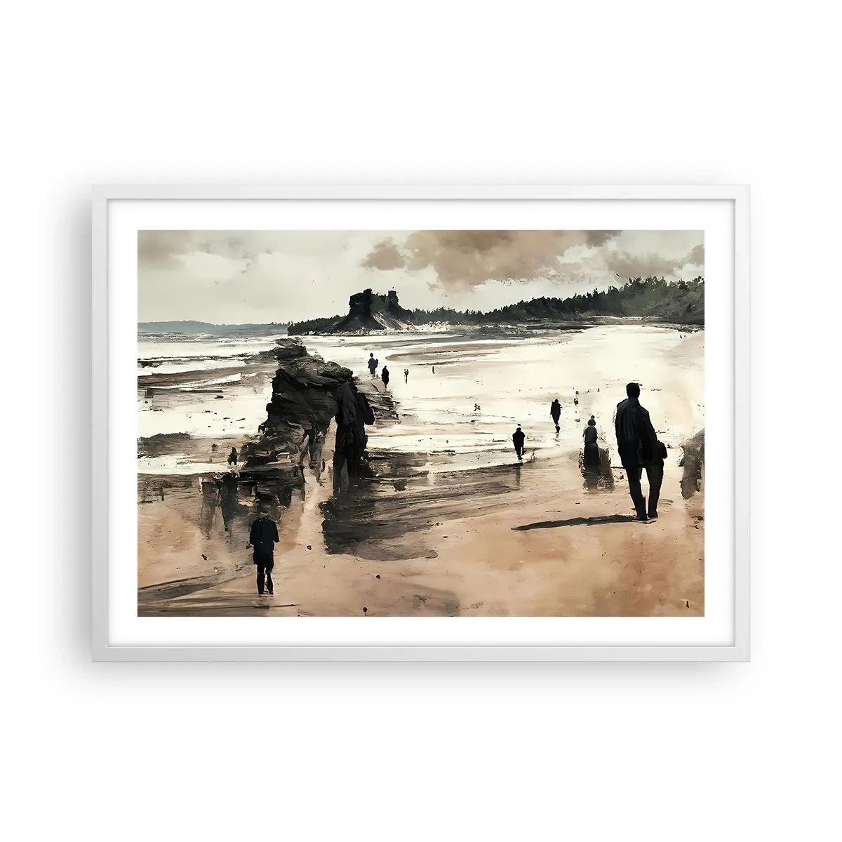 Plakát v bílém rámu - Vyvolaní - 70x50 cm