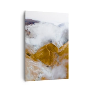 Obraz na plátně - Drsná krása Islandu - 70x100 cm