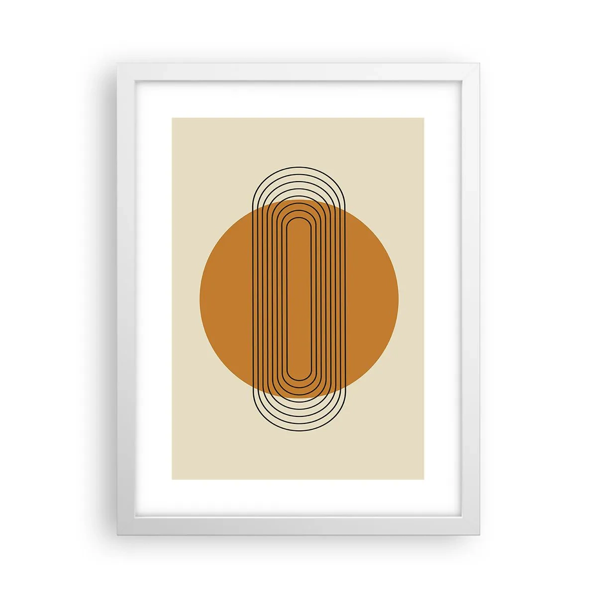 Plakát v bílém rámu - Dokonalý plán - 30x40 cm