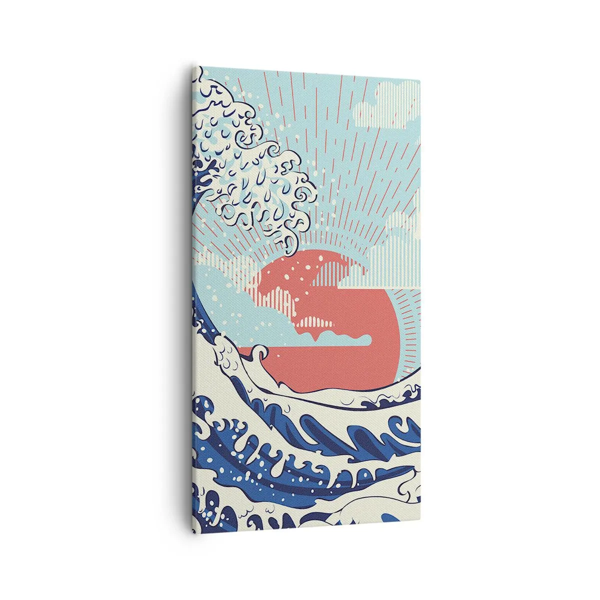 Obraz na plátně - Z japonských inspirací - 55x100 cm